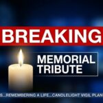 BASEBALL Legend DEAD at 53 — Shocking Loss… Breaking news graphic featuring a candle and text about a memorial tribute