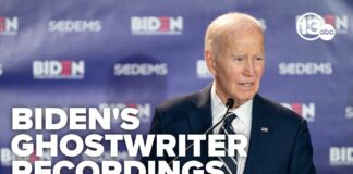 Biden looks to block DOJ release of 2017 ghostwriter audio recordings