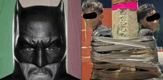'Mexican Batman' Is Real! Vigilante Hunting Down Motorcycle Thieves & Taping Them to Street Poles