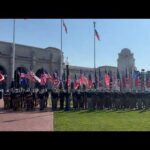 Masked Extremists Crash America 250 Masked men with Confederate flags march through DC on July 4 | NBC4 Washington