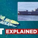 Russian Guns Rattle Plymouth Waters Russian Warship Holds LIVE-FIRE Drill Just Off UK Coast, Royal Navy Shadows Frigate | APT