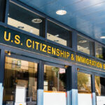 Blank Check Powers DHS — For Years US Citizenship and Immigration Services building entrance