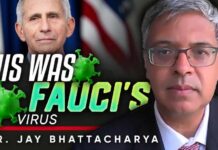 OPINION: Fauci’s Greatest Lie Should Land Him in Electric Chair Fauci’s Virus: The Face of Pandemic Policy - Dr Jay Bhattacharya