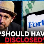 SECRET PAYMENT: Forbes top editor FIRED | RISING