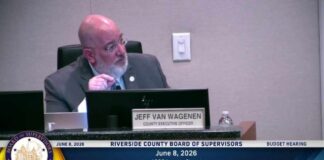 June 8, 2026 Riverside County Board of Supervisors Meeting
