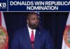 Byron Donalds wins Republican nomination for Florida governor