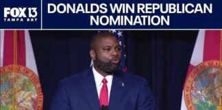 Byron Donalds wins Republican nomination for Florida governor