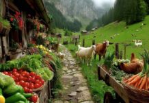 Mystery Cow Outbreak Rattles Switzerland Life in a Traditional Swiss Farm - Morning Milking, Harvesting Fruits, Vegetables, Livestock Routine