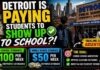Detroit Schools Now Bribe Students to Attend Class 💰 Detroit Is PAYING Students To Show Up To School?! $100 A WEEK For Perfect Attendance! 😳🏫
