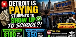 💰 Detroit Is PAYING Students To Show Up To School?! $100 A WEEK For Perfect Attendance! 😳🏫