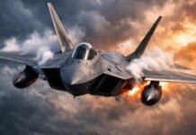 F-22 Raptor in Action | USAF Stealth Fighter Jet Demo, Sound & Flight