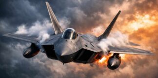 F-22 Raptor in Action | USAF Stealth Fighter Jet Demo, Sound & Flight