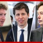 Musk, Zuckerberg and Altman clash over AI's future