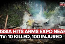 Russia Missile Strike Rocks Kyiv: Deadly Attack On Ukraine Arms Show Leaves 100+ Casualties | Watch