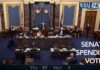 Senate hastily passes funding bill in late-night vote to avert government shutdown