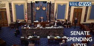 Senate hastily passes funding bill in late-night vote to avert government shutdown