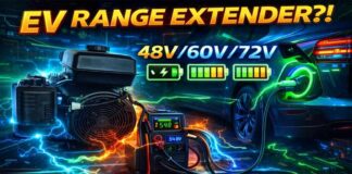 Portable EV Generator – 5KW–8KW Range Extender for Electric Vehicles