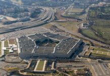 Pentagon Plans to Cut Top Brass by 20% The Pentagon aerial view with surrounding highways and parking lots