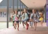 Schools Put on NOTICE Over ‘Secret’ Gender Policies Group of schoolchildren running down a hallway