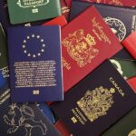 Moscow Just Accused Britain of Choosing War Assorted international passports spread out on a surface