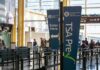 Gunshots Trigger CHAOS at Major U.S. Airport TSA PreCheck sign at airport security