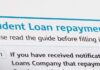 Trump Targets Student Loans for THESE Majors Document titled Student Loan repayments with instructions for filling out forms