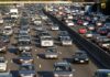Trump Changes What New Cars Must Have A busy highway filled with cars in a traffic jam