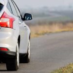 Humiliation Politics: Farage Video Backfires Silver hatchback car on a rural road