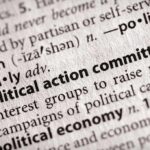 $10M Shockwave Hits Texas Close-up of a dictionary entry for political action committee