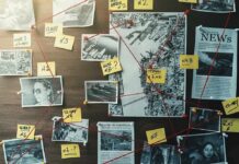 Senate Democrat’s Dark Family SECRET Uncovered investigation board with photos, notes, and red string connections